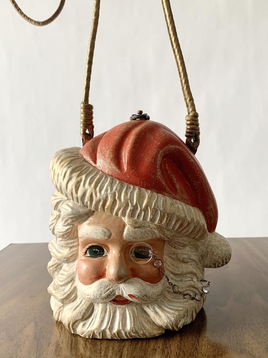 Timmy Woods Monocle Santa Purse Prototype Vintage Austin TX