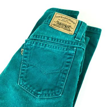 Levi's 901 Vintage Teal Jeans / Size 23 