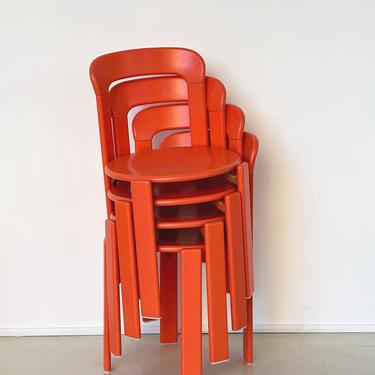 Bruno Rey Orange &quot;Rey&quot; Chair - New Production