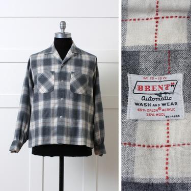 1950's Rayon Shirt - BRENT Label - Interesting | Gabriela's