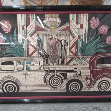 Large Paula MacGreen Roaring 20's Batik