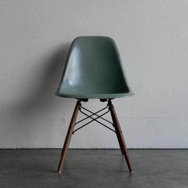 Eames for Herman Miller Dowel Base Side Chair-DSW 