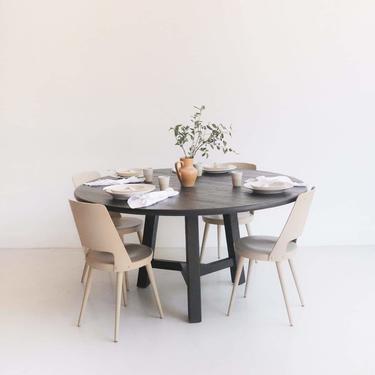 Reclaimed Wood Round Dining Table