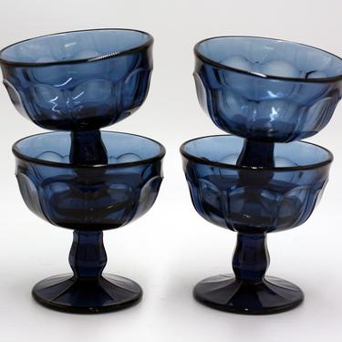 vintage Noritake Provincial Blue sherbet cups/set of four 