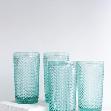 Urban Bar Tiki Pattern Highball Cocktail Glasses - Set of 6 - 10 oz