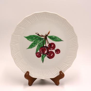 vintage Enesco cherry plate 