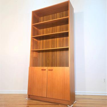 Mid Century Made in Denmark Danish Teak Bookcase 