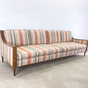 Long Mid-Century Modern Sofa 