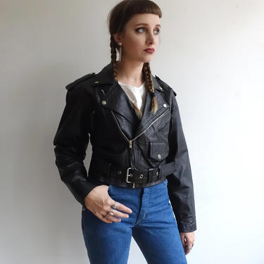Wilsons leather vintage jacket sales