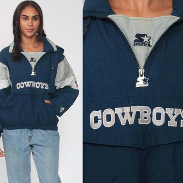 Vintage Dallas Cowboys Jacket Extra Large Youth 90s Logo Athletic Pro Line  NFL