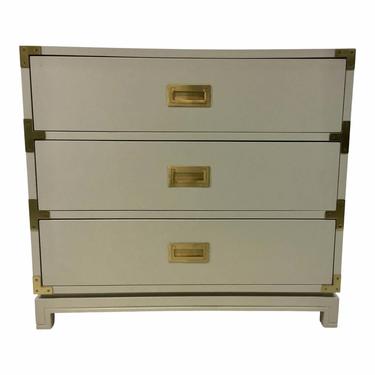 Ave Home Modern Gray Carlyle Campaign Chest of Drawers
