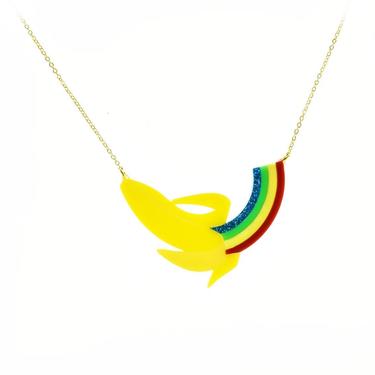 Banana Rainbow Necklace