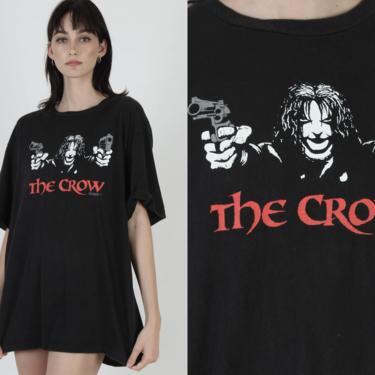 Vintage 1998 The Crow Movie Changes Brand Brandon Lee Anime Tee T Shirt XL 