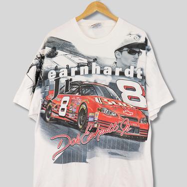 Vintage Nascar AOP Dale Earnhardt Jr T Shirt Sz XL