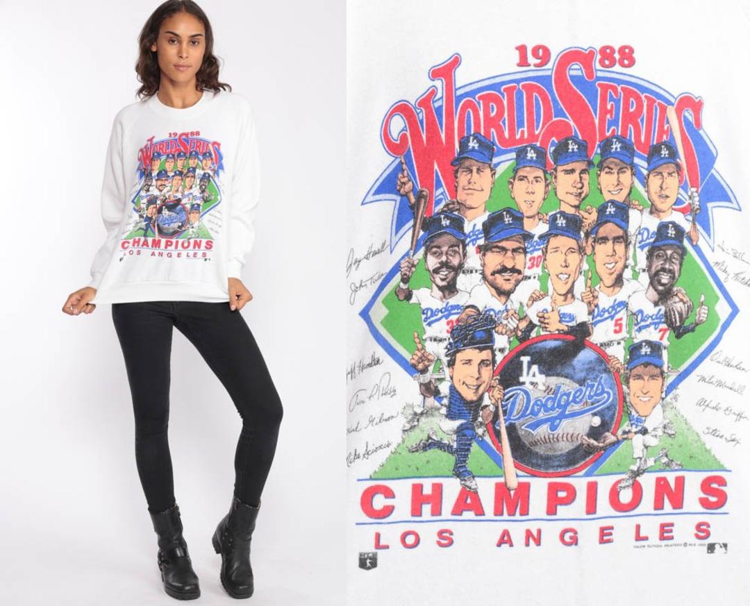 La Dodgers 1988 World Series Champions Pullover Sweatshirt