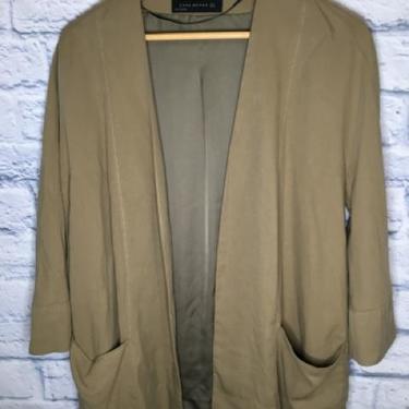 Zara Size Small Taupe Cardigan