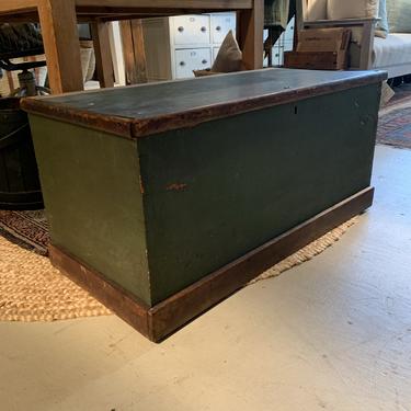 Antique Green Tool Chest