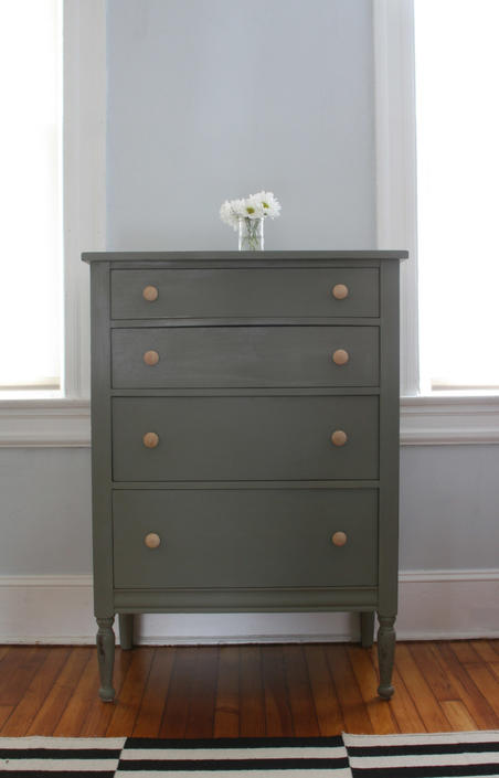 Tall Gray Dresser From Urban Tastes Of Permanently Closed Attic