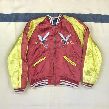 Size M Vintage 1950s Reversible Japan Souvenir Sukajan | Briar