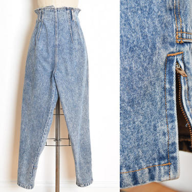 Vintage 80s Lee Acid Wash Iconic top Mom Jeans