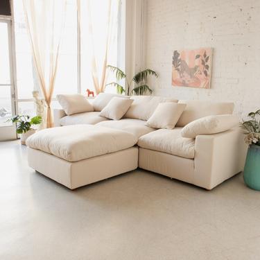The Adler Sectional in Oatmeal