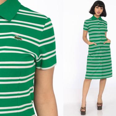 green lacoste dress Lacoste Golf All Over Printed Polo Shirt - Green - DH5175-E3D - Function18 main image 0