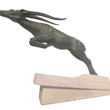 Max Le Verrier Demarco Gazelle Statue