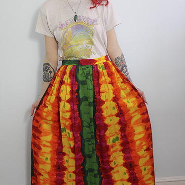 70s tie outlet dye skirt