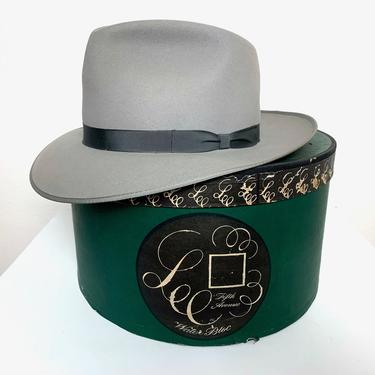 Size 7 1/8 1940s 1950s Vintage Royal Stetson Whippet Gray | Briar