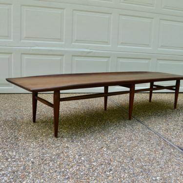 Mid Century Bassett Surfboard Coffee Table - 70