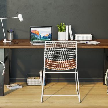 Solid Wood Desk - Home Office Desk 