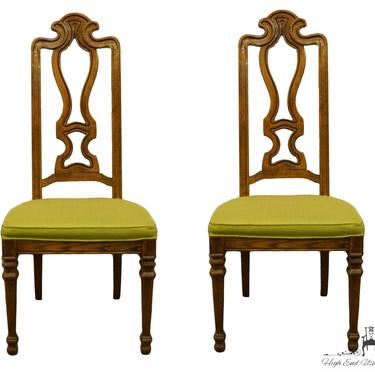 Set of 2 DREXEL HERITAGE Talavera Collection Spanish Revival Dining Side Chairs 441-811 