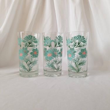 Vintage 70s Drinking Glasses, Set of 3 / Highball Glasses / | Sought  Clothier - Boston, MA | ATTIC