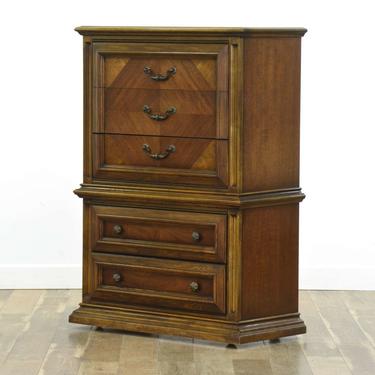 Lane American Traditional Chest On Chest Tall Dresser