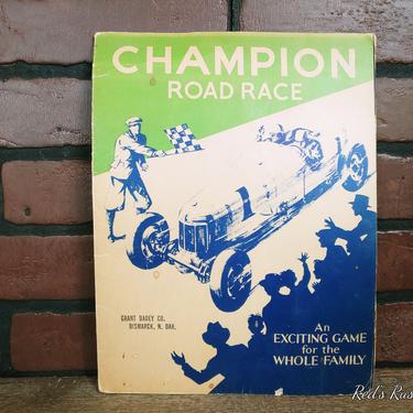 Champion Road Race Game Champion Spare Plug Company 