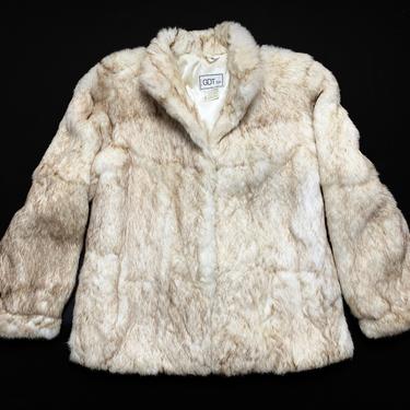 1980s rabbit fur coat hotsell