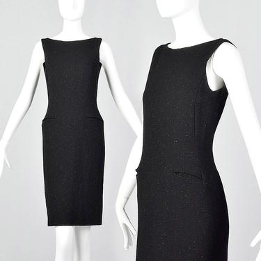 Moschino Cheap & Chic Tight Black Dress Little Black Dress Simple Pencil Dress Minimalist Sexy Cocktail Party Dress 