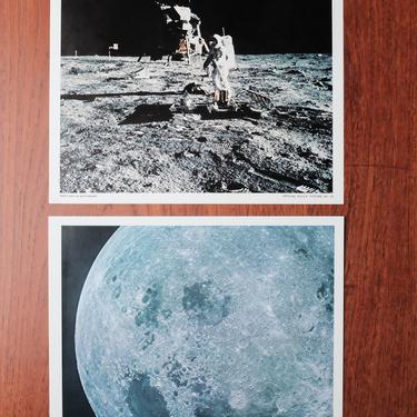 Vintage official Nasa pictures  - set of 2 