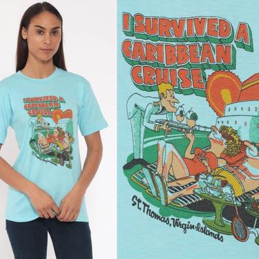 80s Virgin Islands St Thomas T Shirt Cruise 90 | Shop Exile