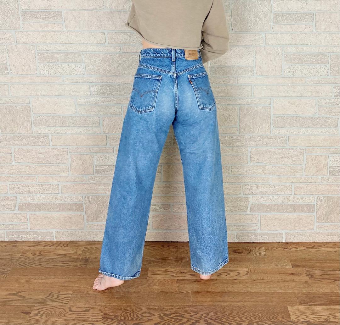 Levi's 565 Orange Tab Wide Leg Jeans / Size 27 | Noteworthy Garments |  Atlanta, GA