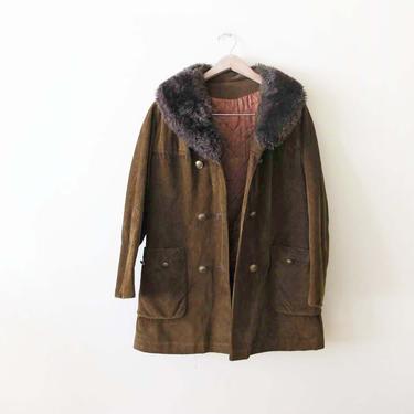 Vintage 70s Corduroy Jacket S M - Brown Corduroy Coat | Milk  