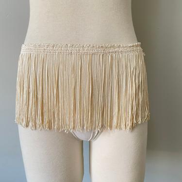 1960s Briefs FRINGE Nylon Panties XS 