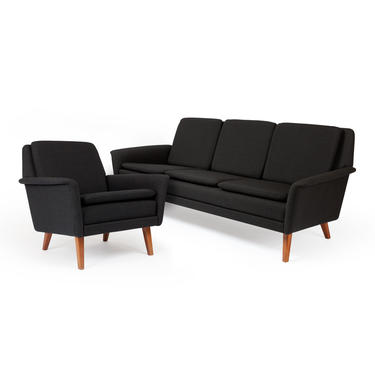Danish Modern Folke Ohlsson Dux Sofa & Lounge Chair 