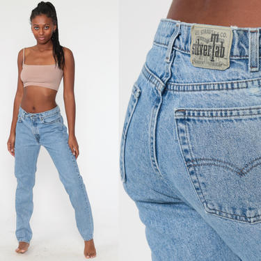 Levis Silvertab Jeans Levi Mom Jeans 90s High Waist Jeans | Shop Exile |  Tucson, AZ