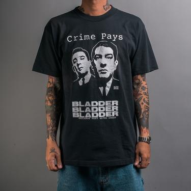 Vintage 90’s Bladder Bladder Bladder Crime Pays T-Shirt 