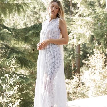 60's Sheer Lingerie Slip Dress | Honeymoon Vintage Nightgown | | Surf and  the City - Orcas, WA | ATTIC