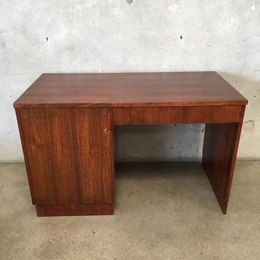 1960's Swedish Desk With Key