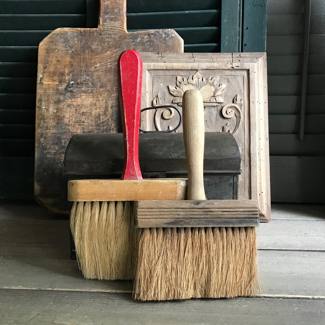 Wooden Paint Brush Set, Jumbo, Chalk Paint, Cold Water Paint, Jan's