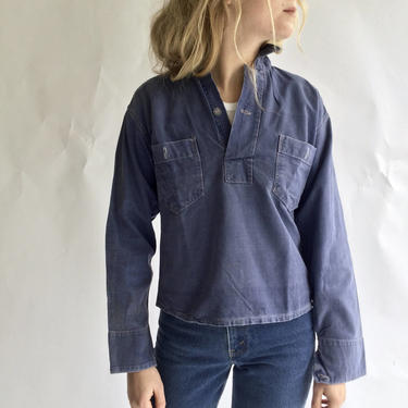トップス 40s 50s EURO pullovershirt indigo dyeing 40s 50s EURO pullovershirt indigo dyeing