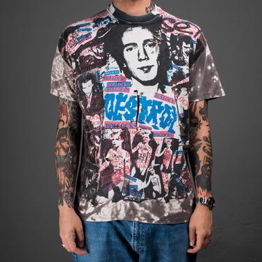 Vintage 80's Sex Pistols Mosquitohead All Over Print | Mills
